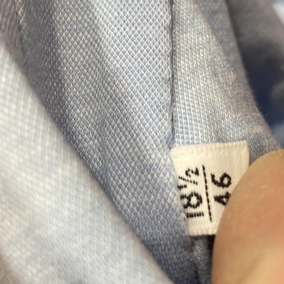 Kiton Polo Shirt Mens 46 Light Blue Solid Short Sleeve Luxury Soft Knit Casual - Picture 4 of 8